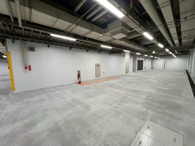 オフィスビル様 地下駐車場内塗装（福島市） 施工後