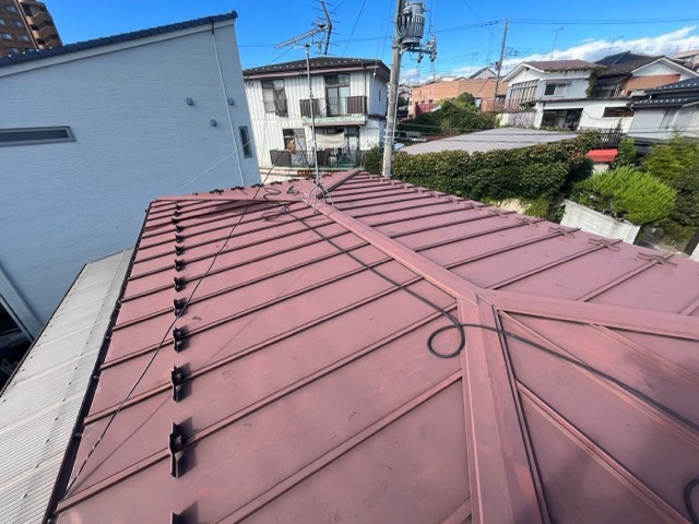 石巻市蛇田 S様邸 屋根塗装（遮熱） 施工前