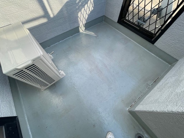 石巻市大街道 北条様邸 屋根塗装・ベランダ防水 施工前