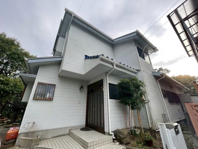 塩竈市松陽台 菅原様邸 外壁・屋根塗装 施工前