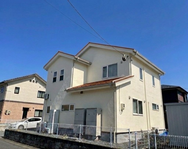 登米市豊里町 佐藤様邸 外壁・屋根塗装 施工前