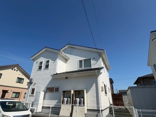 登米市豊里町 佐藤様邸 外壁・屋根塗装 施工後